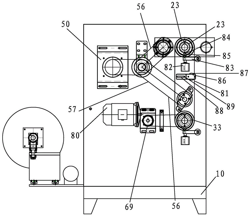 一種分切機(jī)的動(dòng)力機(jī)構(gòu)的制作方法